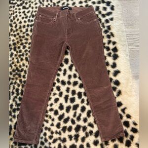 Express corduroy, skinny leg jeans